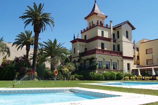 Hotel Hostal Del Sol Сан-Фелиу-де-Гишольс Экстерьер фото